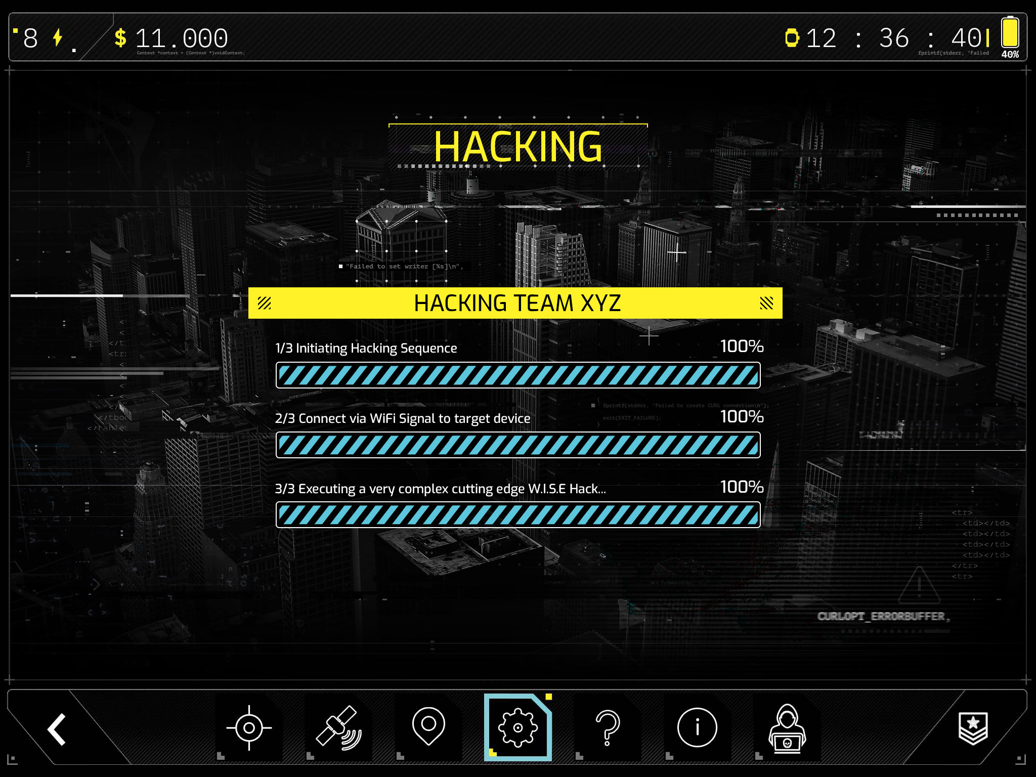 blackout outdoor escape game