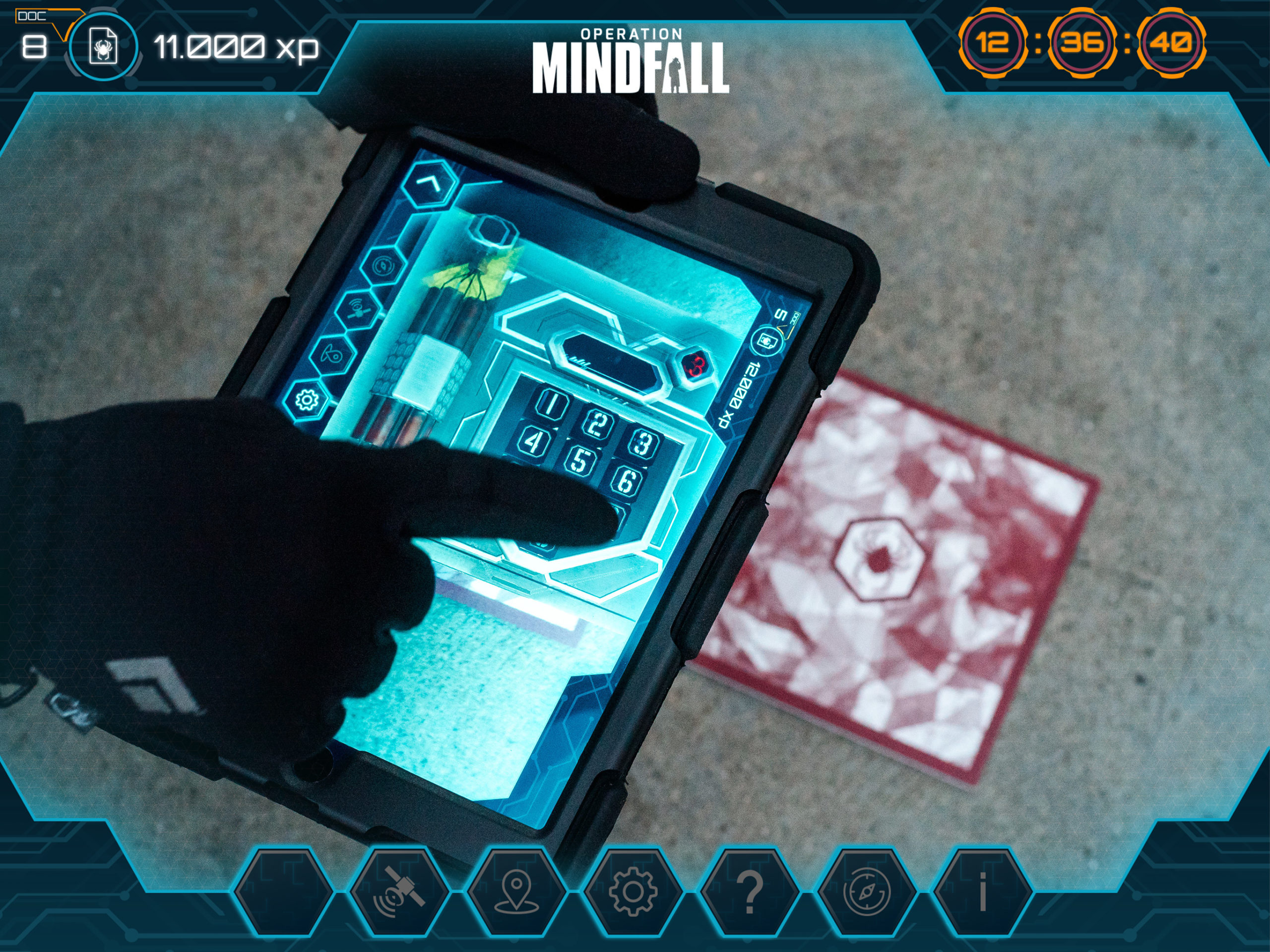 operation mindfall outdoor escape game