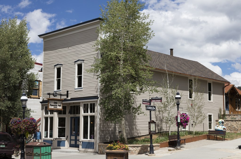 Old Masonic Hall in Breckenridge Colorado